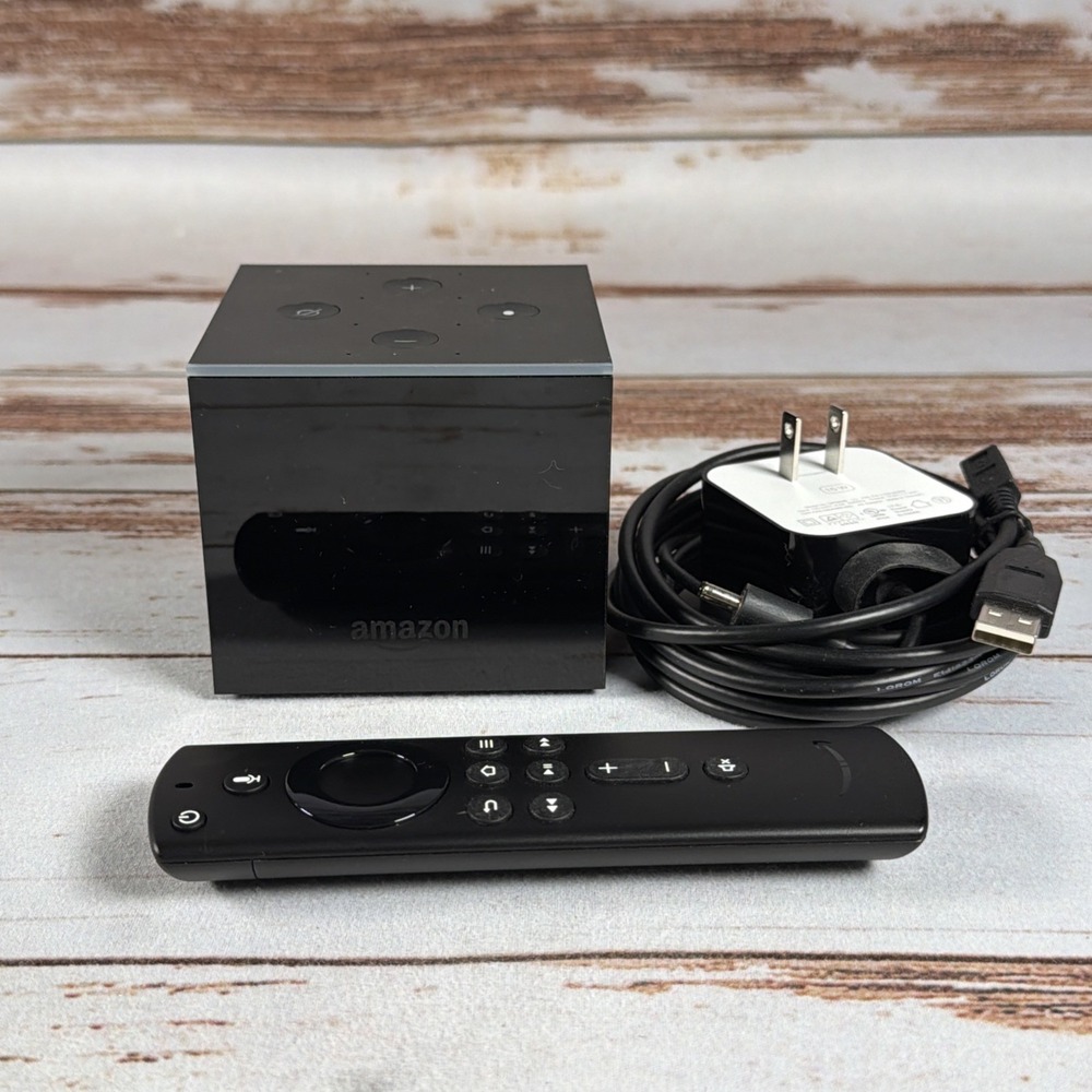 Amazon Fire TV Cube EX69VW 1st Gen 4K 2160p 8GB Dolby Vision Used